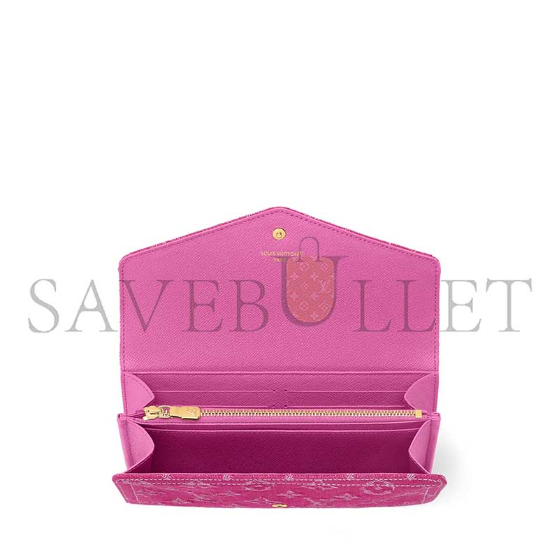 LOUIS VUITTON MASTER DENIM SARAH WALLET M28280 (19*10.5*2cm) 